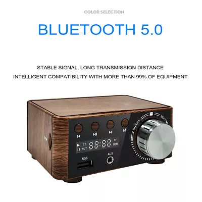 Kaufen Mini Bluetooth Digitalverstärker Stereo Heim Auto Audio Car Amplifier USB Player • 28.55€