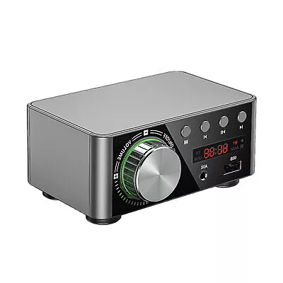 Kaufen HIFI BT5.0 Digitalverstärker  Stereo Audio Amp 100W Zweikanal Sound M4Q3 • 28.07€