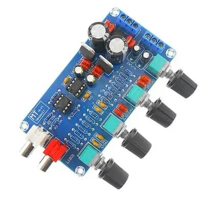 Kaufen HIFI DIY OP-AMP Verstärker EQ Control Board Volume Tone Preamp Kit • 6.45€