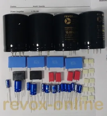 Kaufen Kondensatorensatz Endstufen Für Studer Revox B750 • 90.90€