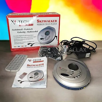 Kaufen X4-tech Skywalker Mobiler Multi-player Video-cd, Cd, Mp3 + KopfhÖrer 2001 • 44.54€