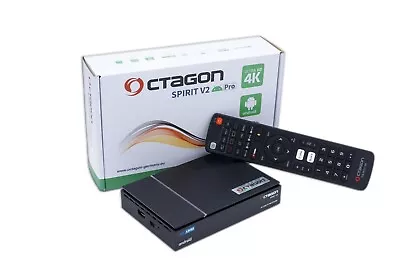 Kaufen Octagon Spirit Pro 4k Uhd Hdr10+ Android Tv Ott Ip Media Streaming Box 5g • 109.99€