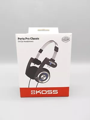 Kaufen Koss Porta Pro Classic On-Ear Bügelkopfhörer Schwarz Headphones Faltbar #KT800O • 37.99€