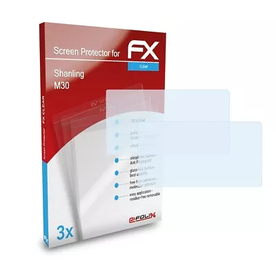 Kaufen AtFoliX 3x Displayschutzfolie Für Shanling M30 Schutzfolie Klar Folie • 13.29€