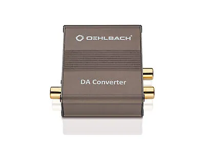 Kaufen OEHLBACH DA Converter Digital/Analog Audiowandler R-L/Klinke Koaxial/Optisch • 76.99€