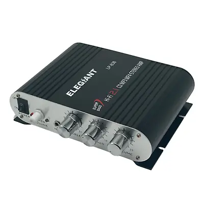 Kaufen Lepy LP-838 12V Super Bass Hi-Fi 2.1 3 Kanal Stereo Amplifier Ohne Netzteil • 24.90€