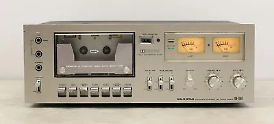 Kaufen GoldStar TCD-1500 Vintage Stereo Cassette Tape Deck Kassettendeck • 99.99€
