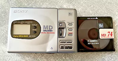 Kaufen Sony MZ-R35 MD Walkman ++ Digital Recording ++ Läuft Gut ++ MiniDisc • 49.99€