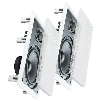 Kaufen 2x Hifi-System Heimkino Surround Sound Decke Wand Lautsprecher 03-B411A • 59.11€