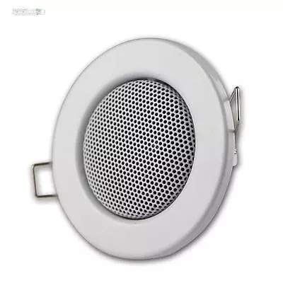 Kaufen Mini-Einbaulautsprecher, Wie Einbaustrahler Weiß, Einbau: 60mm, Lautsprecher • 6.99€