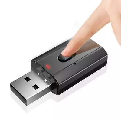 Kaufen 2 In 1 USB Bluetooth 5,0 Audio Sender Empfänger Adapter Für TV PC Auto AUX • 6.39€