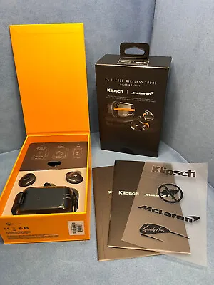 Kaufen Neu!!! Klipsch T5 II True Wireless Sport-Kopfhörer McLaren Edition-Kopfhörer . • 145.79€