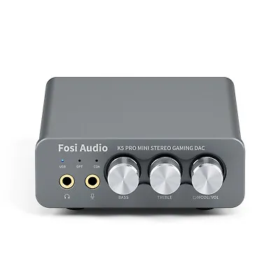 Kaufen Fosi Audio K5 PRO Kopfhörer Verstärker Gaming DAC Digital Zu Analog Converter • 59.99€