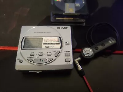 Kaufen Sharp Minidiscplayer MD MT 20H Mit 7 Disks • 55€
