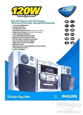 Kaufen HiFi Anlage Von Philips FW C380 120 + 120 W • 185€