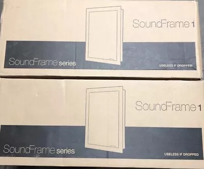 Kaufen Monitor Audio Soundframe 1 Paar Weiße Oberfläche High End HiFi Brandneu Versiegelt • 930.60€