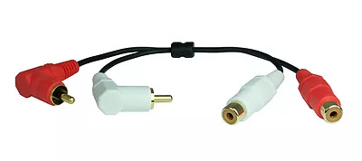 Kaufen 20 Cm Premium 90° Cinch-Winkelstecker Adapter Kabel | Stereo | 20 Cm • 4.09€