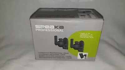 Kaufen SpeaKa Professional Lautsprecher-Wandhalterung Neigbar+Schwenkbar Wandabstand (m • 16.21€
