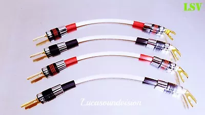 Kaufen QED REFERENCE XT-400 SPEAKER JUMPER CABLE X4 (Set For Two Speakers) • 95€