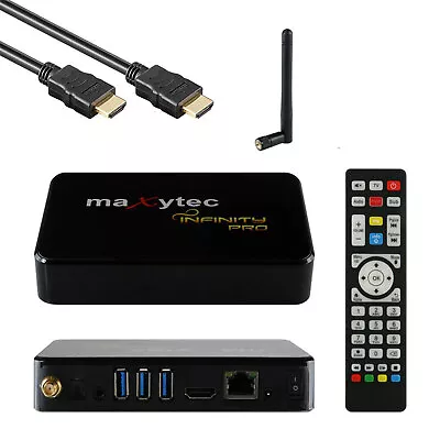 Kaufen Maxytec Infinity PRO 8K IPTV Receiver PVR Android 7.1 5G Wif Stream Xtream  • 89€