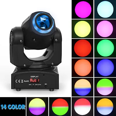 Kaufen 120W Moving Head Bühnenlicht Beam LED GOBO Spot Disco DMX Bühnenbeleuchtung Neu • 66.99€