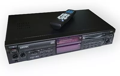 Kaufen LIFETEC LT 8964 | CD- Minidisc Player Kombination | Recorder | Fernbedienung • 59.99€