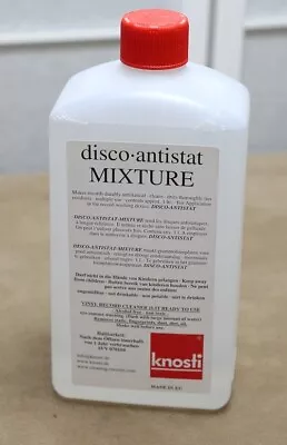 Kaufen Knosti Disco-Antistat Mixture 1L Spezial-Flüssigkeit Für Plattenwaschmaschine • 20.90€