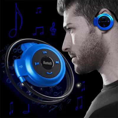 Kaufen Bluetooth Over-Ear Nackenbügel Wireless Stereo Kopfhörer Mikro Freisprech Ohrhörer UK • 9.88€