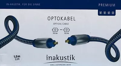 Kaufen Inakustik Premium Optokabel 1,0m Toslink • 32.99€