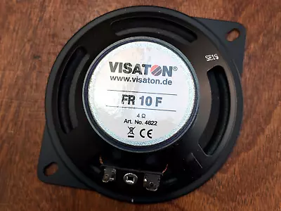 Kaufen Visaton FR 10 F Breitband Lautsprecher 4 Ohm 20-30 W 10 Cm 4 Zoll (zwei Montagelaschen) • 11.56€