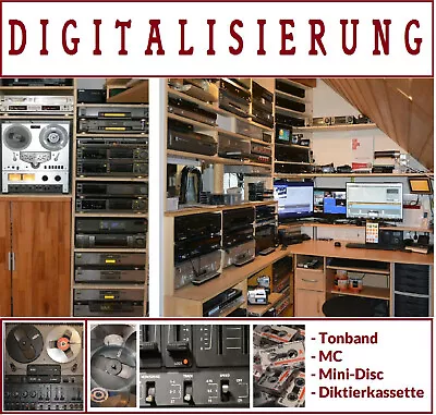 Kaufen MC, Audiokassette Digitalisieren / Kopieren / überspielen Auf CD / DVD • 5€