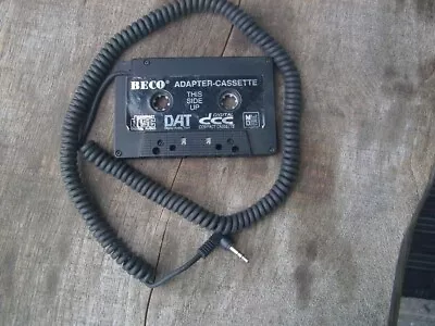 Kaufen BECO Adapter-Kasette Auto-Radio AUX Kasetten-Adapter Tape Handy MP3 MP4 CD MD .. • 3.50€