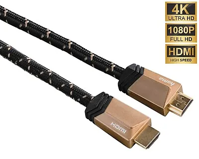 Kaufen Hama 3m HDMI-Kabel 4K 2K HD HDR Für TV PC Gaming Monitor Grafikkarte Beamer Etc • 8.90€
