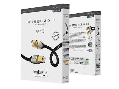 Kaufen Inakustik USB Kabel Exzellenz A-B 0,50 - 10,00 M • 64.99€