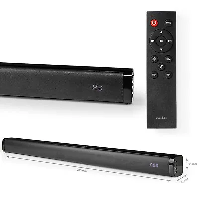 Kaufen Nedis Soundbar Heimkino Bluetooth USB HDMI ARC SPSB410BK SPSB200BK • 104.95€