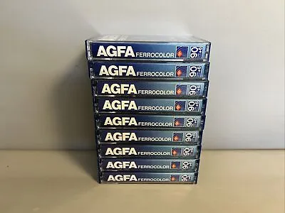 Kaufen Agfa Ferro Color 90 | Leere Musik Kassetten | 9 Stück High Dynamik | #G5 • 75.95€