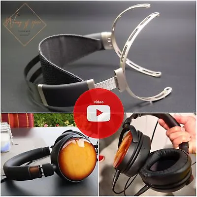 Kaufen Metal Headband Cushion Foam Pad Ear Hook For Audio-Technica ATH WP900 Headphone • 59.29€