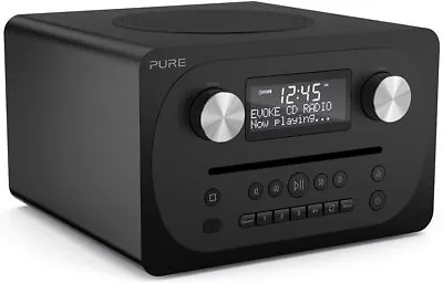 Kaufen  Pure Evoke C-D4 Musikanlage Bluetooth (CD, DAB/DAB+UKW,  Schwarz • 199.95€