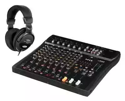 Kaufen 8-Kanal-Audio-Mischpult Mit Integriertem MP3-Spieler Und Bluetooth-Empfänger • 230.50€