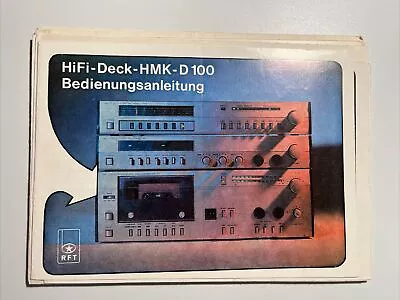 Kaufen HiFi -Deck - HMK - D 100 | Bedienungsanleitung | Stromlaufplan | Garantieurkunde • 99.90€