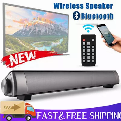 Kaufen Soundbar Für TV Geräte, Für TV Lautsprecher Heimkino, Bluetooth PC Sound Bars • 25.99€