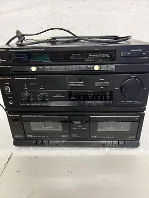 Kaufen Technics SA-X800 Vintage Hifi Stereoanlage Gebraucht, Schwarz • 50€