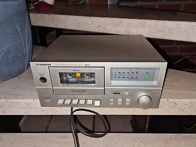 Kaufen Telefunken Mc2 Stereo Kassetten Deck Tape Cassette Vintage • 40€