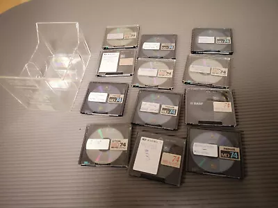Kaufen 12 Mini-Discs TDK BASF MAXELL MD 74 - 12 Stück + Aufbewahrung  Sony  Vintage • 45€
