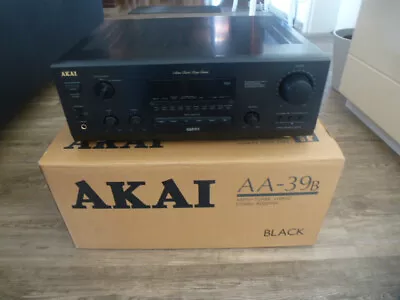Kaufen Akai AA-39 B  , HiFi Receiver Mit UKW Radio , Schwarz , Originalkarton • 99€