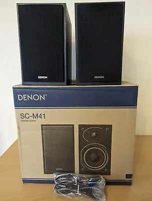 Kaufen Denon SC-M41 Lautsprecher Paar - Schwarz • 60€