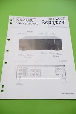 Kaufen Service Manual-Anleitung Für Kenwood  KA-5020 ,ORIGINAL • 12€