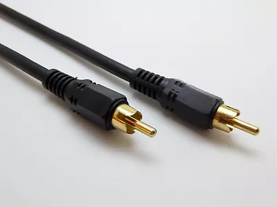 Kaufen 10m Koaxial Digital Audio Verbindungskabel, Cinch S/PDIF, Zweifach Geschirmt • 9.95€