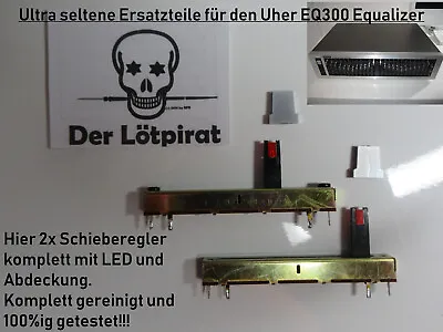 Kaufen Uher EQ 300 & Pioneer SG9800 Equalizer Spare Parts:  2x SRegler Ultra Rar 💯%ig • 42.99€