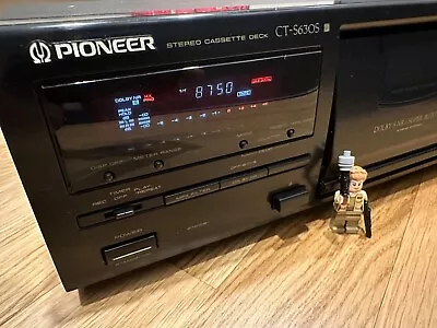 Kaufen Pioneer CT-S630S Dolby S 3 Head Kassettendeck – Vollständig Gewartet • 27.07€